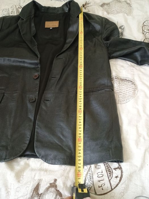 Пиджак мужской кожаный BRANDO 52 размера