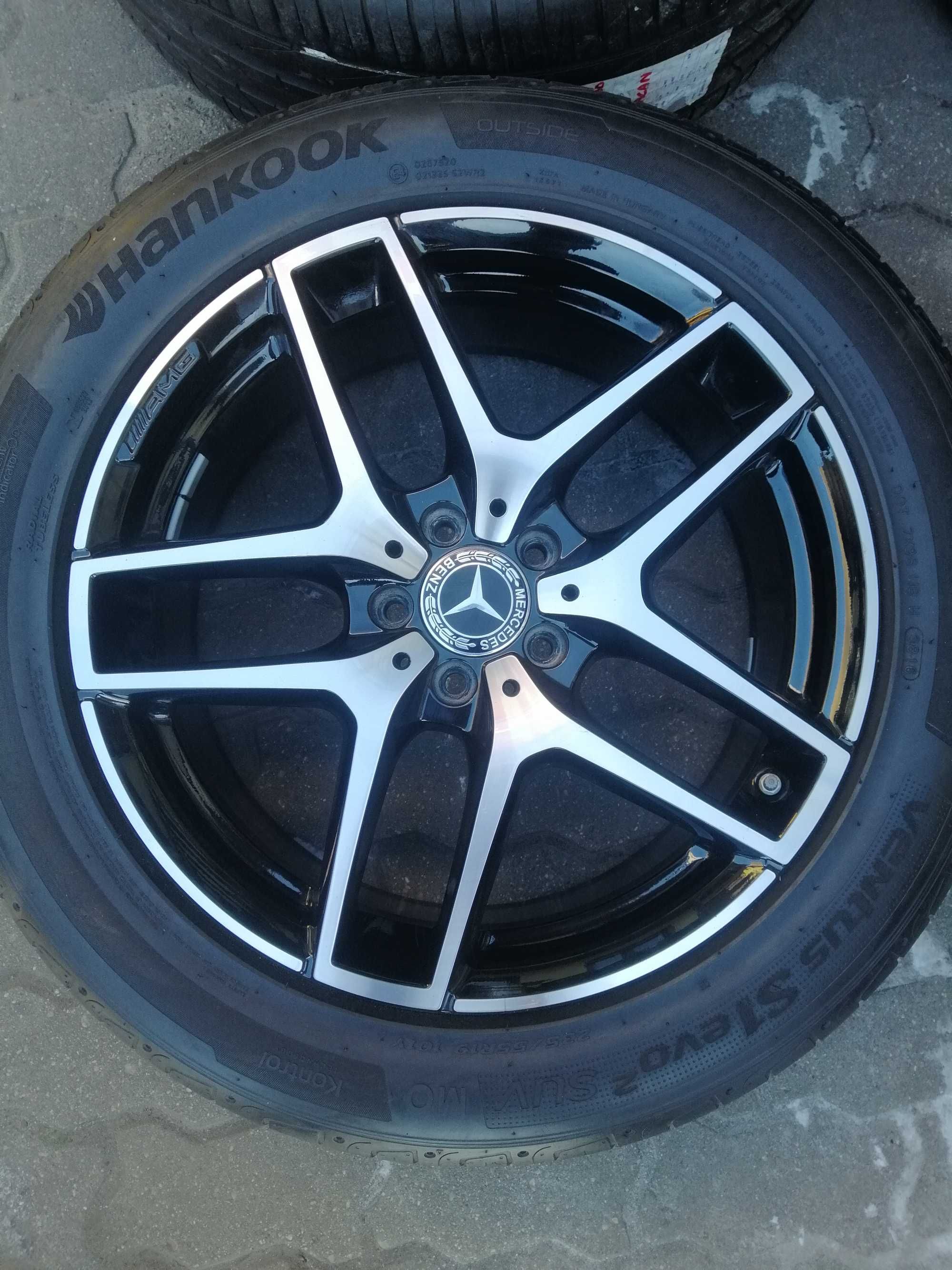 Koła Felgi aluminiowe 5 x 112 R 19 Alufelgi oryginalne Mercedes AMG