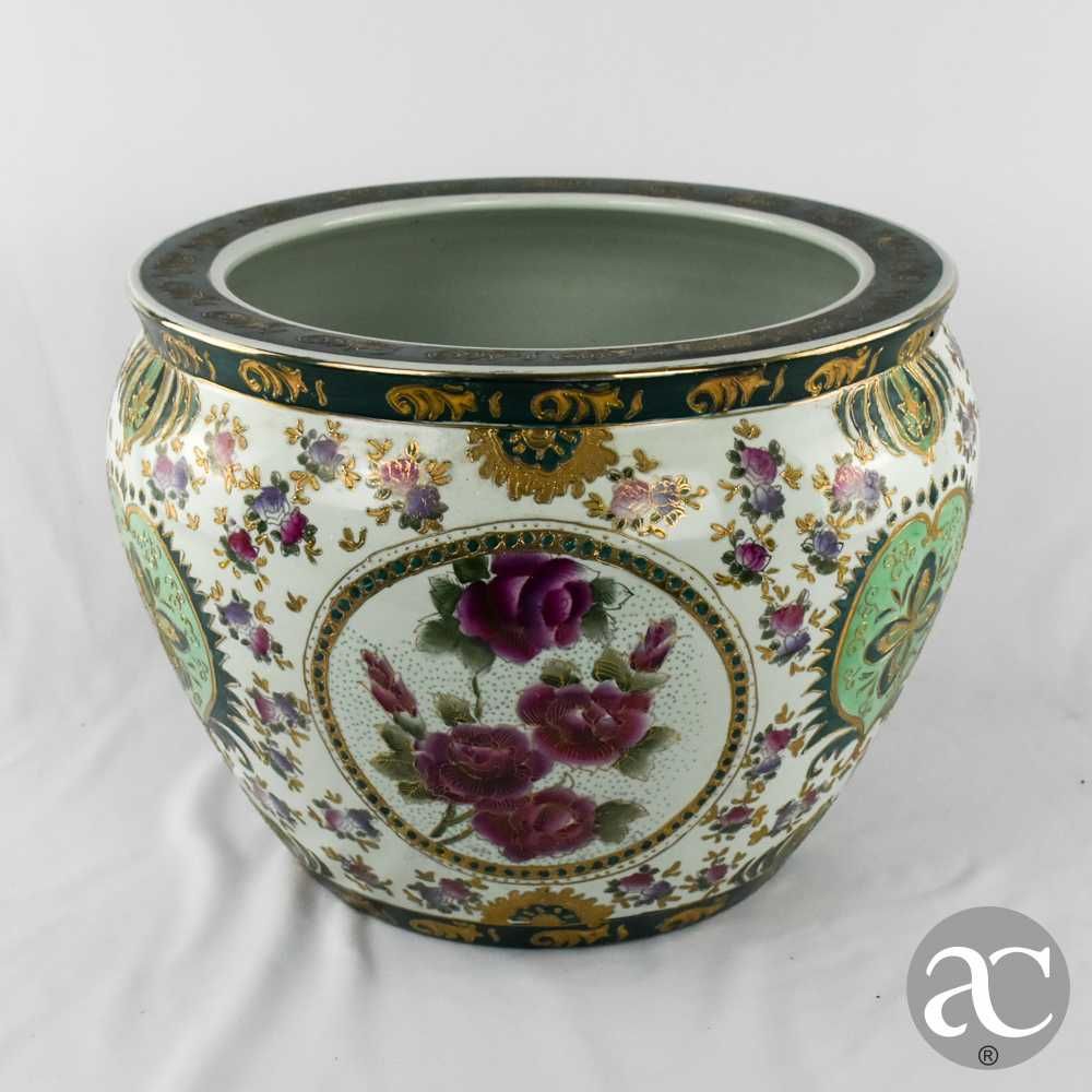 Cachepot / Aquário em porcelana da China, circa 1970