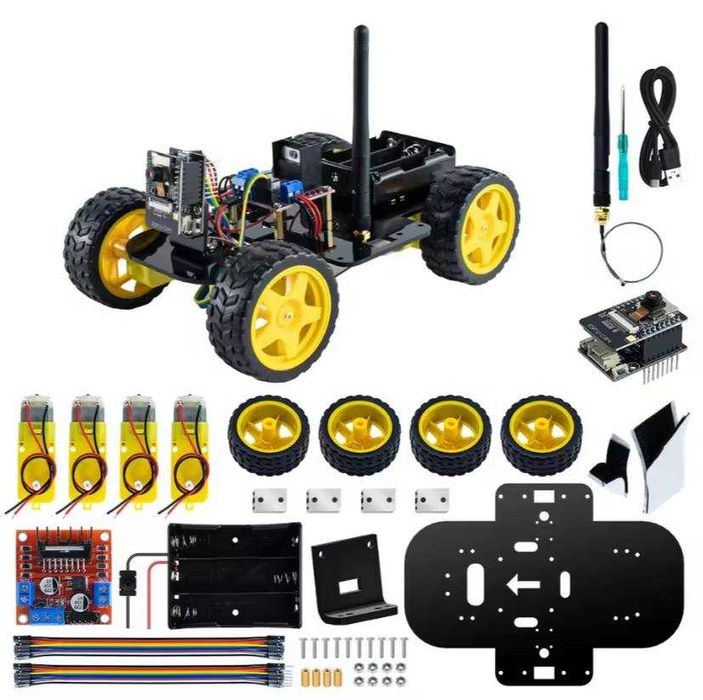 Конструктор  LAFVIN 4WD Smart Robot Car ESP32 Camera Wifi Automation