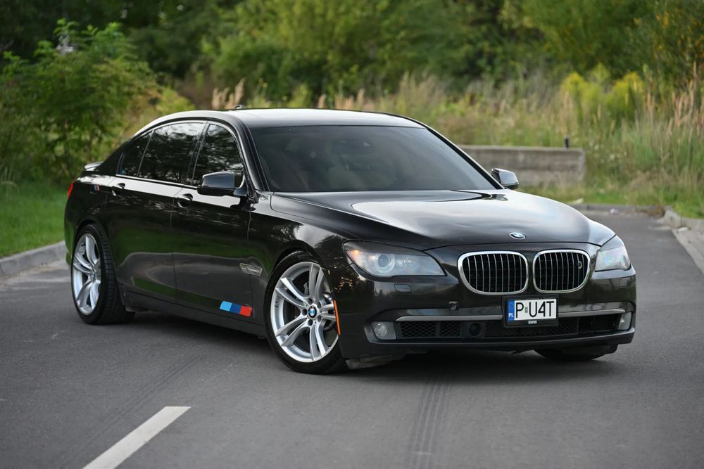 BMW Seria 7 Bmw 750li Long 2009r skrzynia 8hp carbon max opcja radar - zamiana