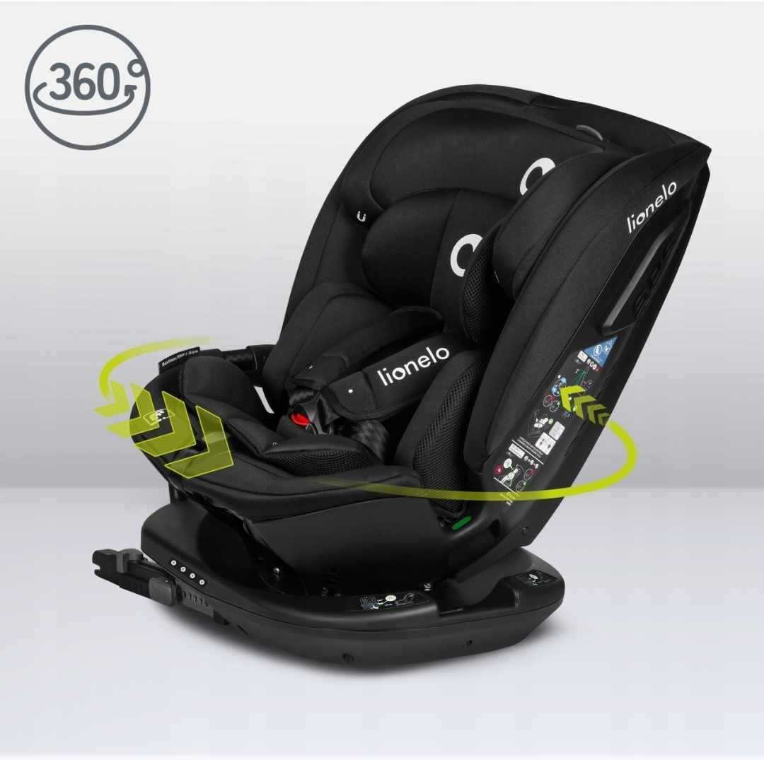 Fotelik Samochodowy Lionelo Bastian RWF I-Size Obracany 360°, Isofix