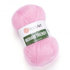 Рожевий Мохер, YarnArt Mohair Trendy