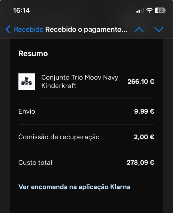 Conjunto Trio Moov Navy Kinderkraft