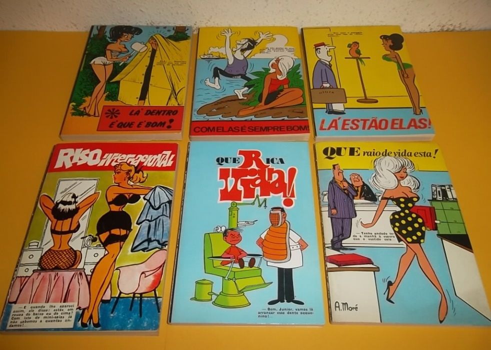 40 livros de Humor Picante - Anos 50/60