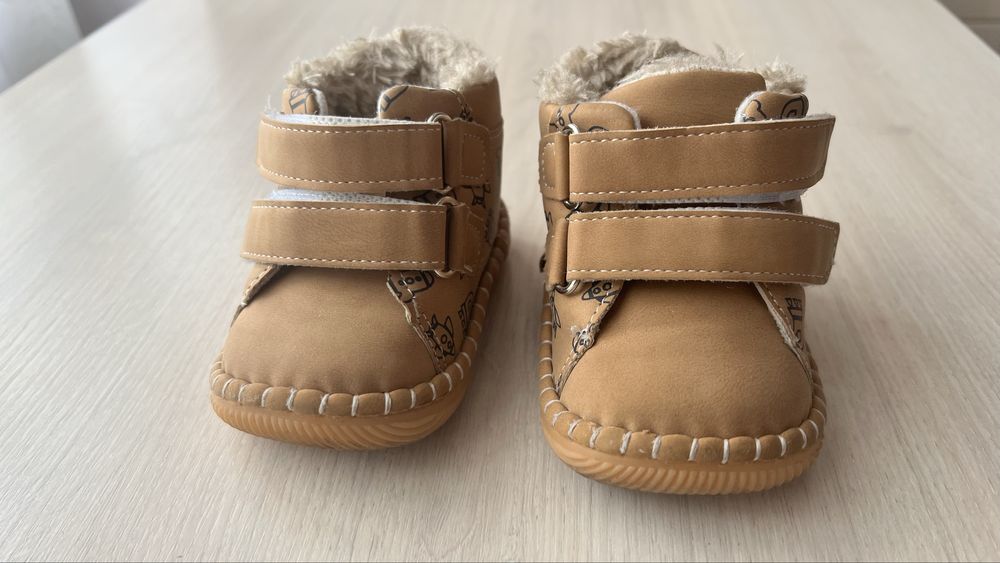 Дитячі теплі сапожечки на хутрі 19 розмір