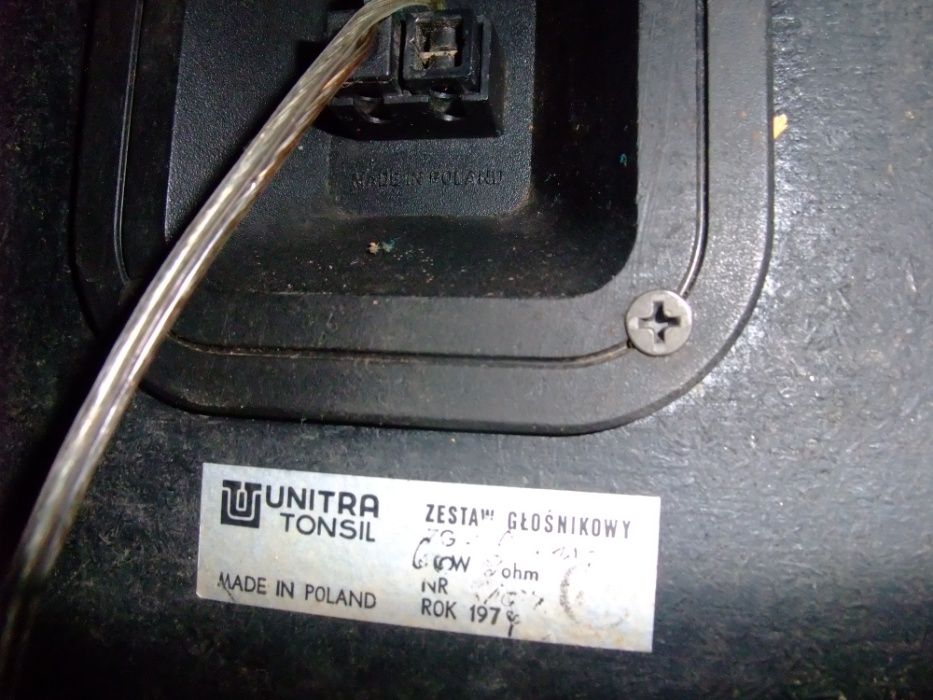 2 kolumny Tonsil/Unitra 1977r/Omnitronic150W