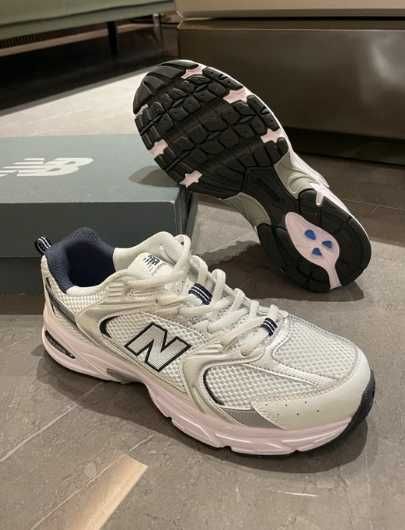 New Balance 530 White Silver Navy Eu36