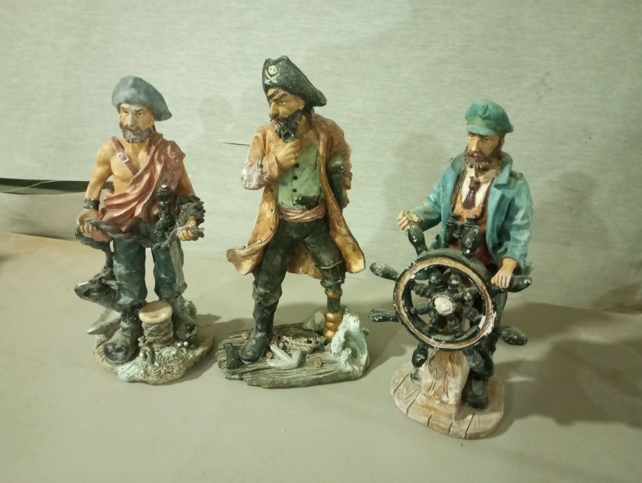 Piratas de louça pintado a mão