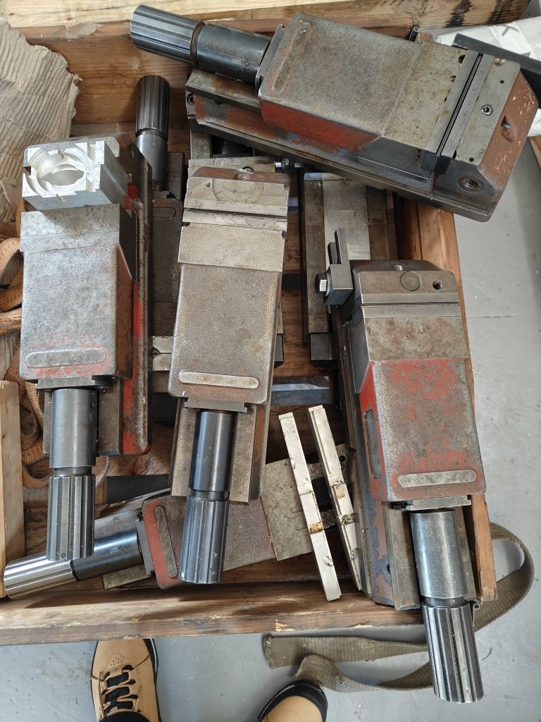 Тиски станочні , лещата Allmatic  125