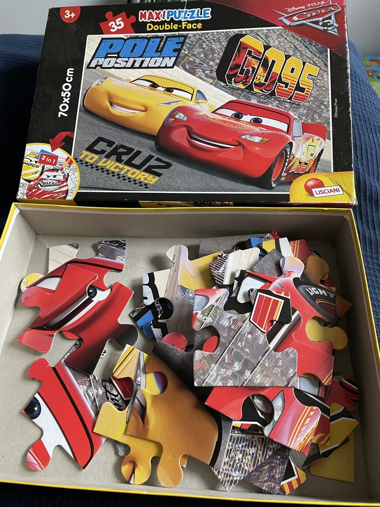 Puzzle 3+ maxi , disney Cars