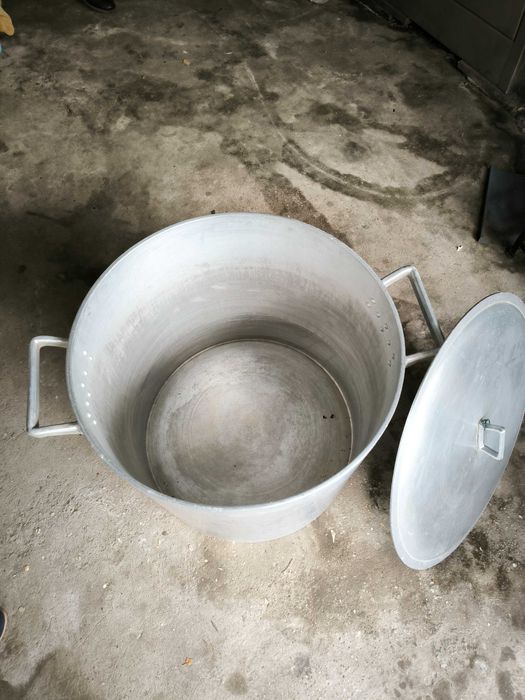 Panela em alumínio 100L