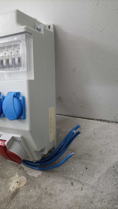 skrzynka elektryczna typ Ros11/x-23 A, IP 54 230/400 V 50Hz