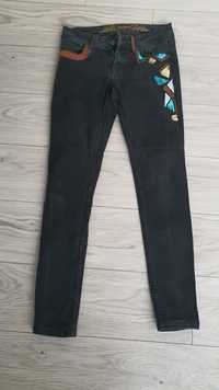 Desigual jeansy damskie xs ( 26)