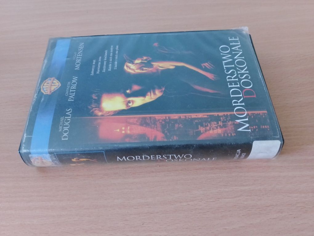 Film "MORDERSTWO DOSKONAŁE" na kasecie VHS, sensacja, M.Douglas, video