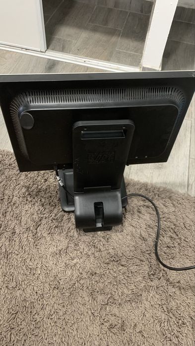 Monitor HP com cabo de alimentação