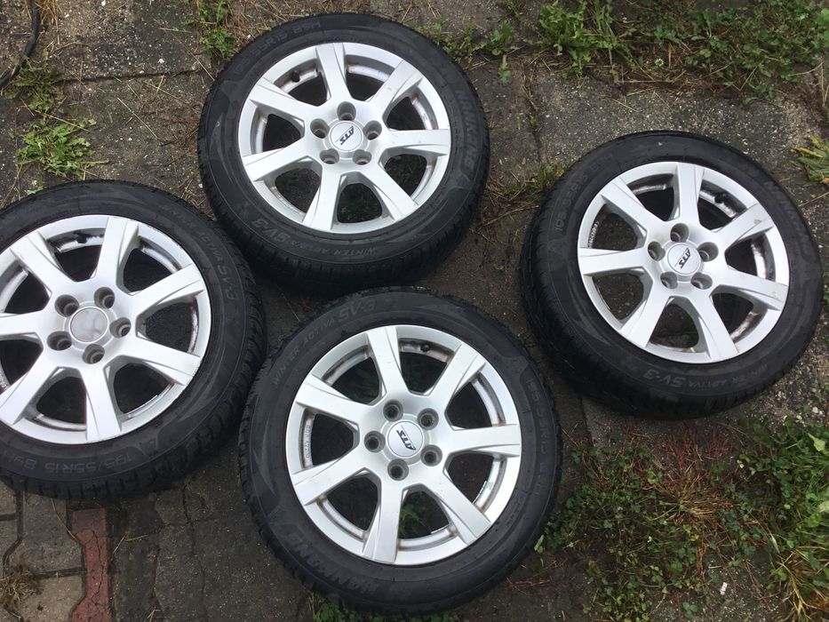 Kompletne koła 15 do mercedes A klasa 195/55r15 Alu