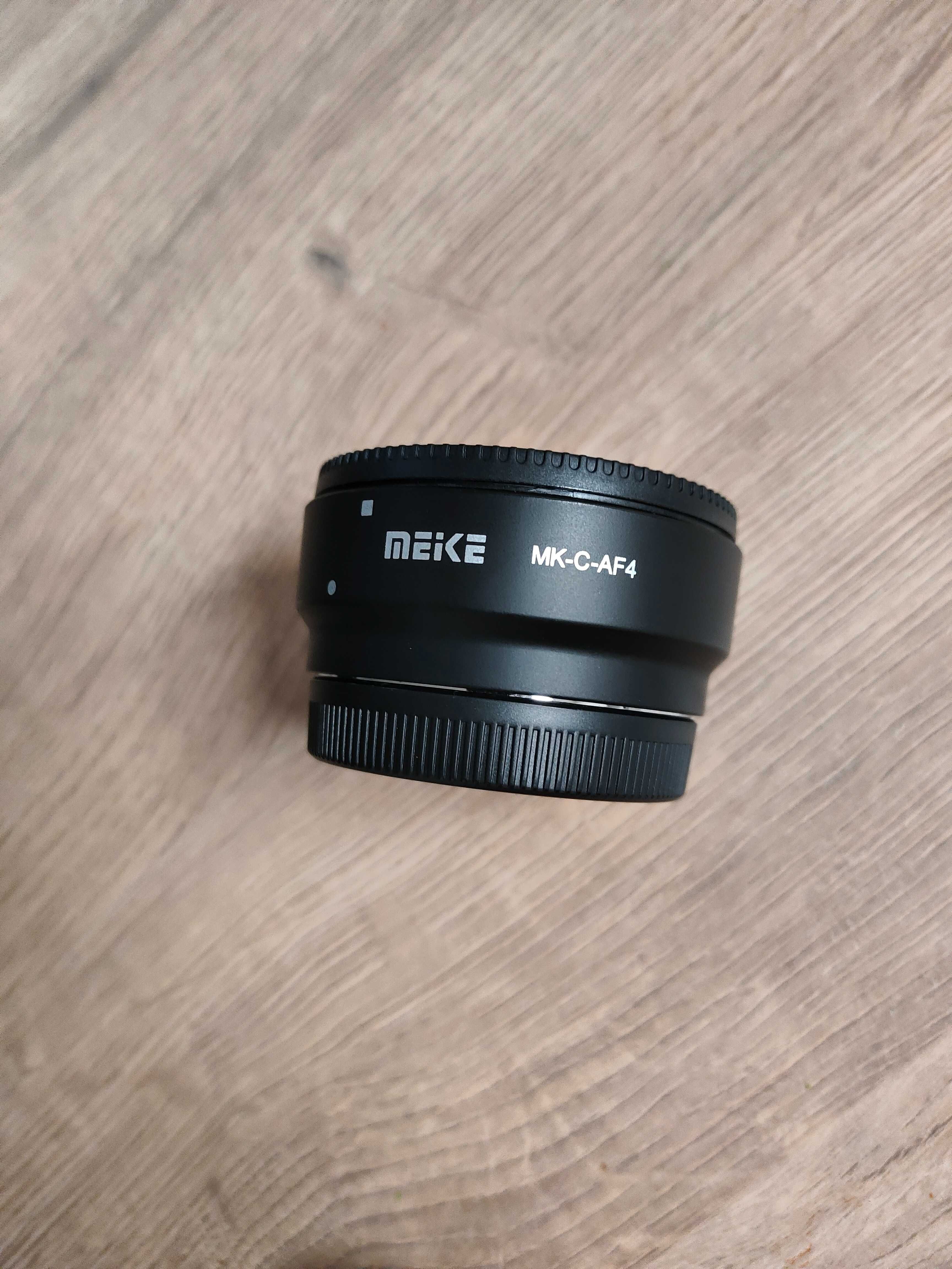 Adapter Meike MK-C-AF4 (mocowanie EF i EF-S) do (Canon EOS M50)