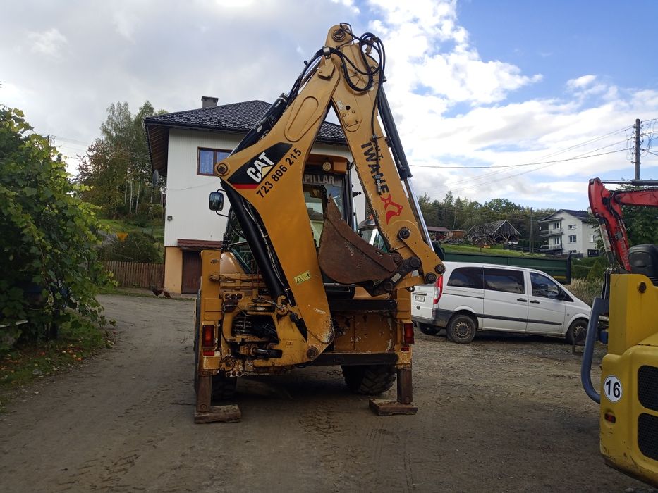 Sprzedam Cat 442 e bogate wyposażenie