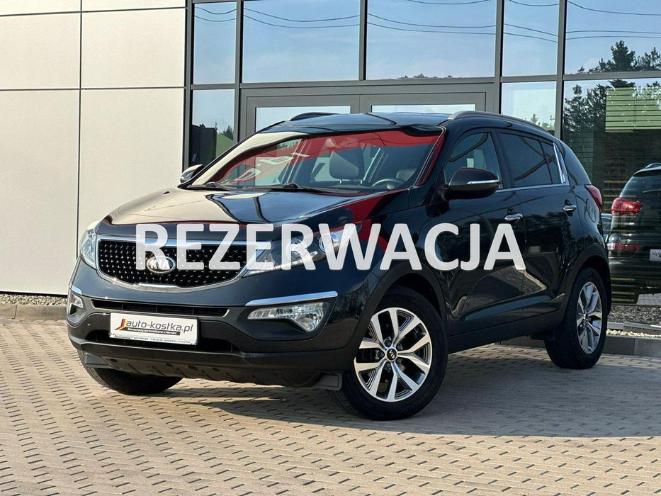 Kia Sportage 8xAlu LED Półskóra Kamera Czujniki Navi Tempomat Climatronic GWARANCJA