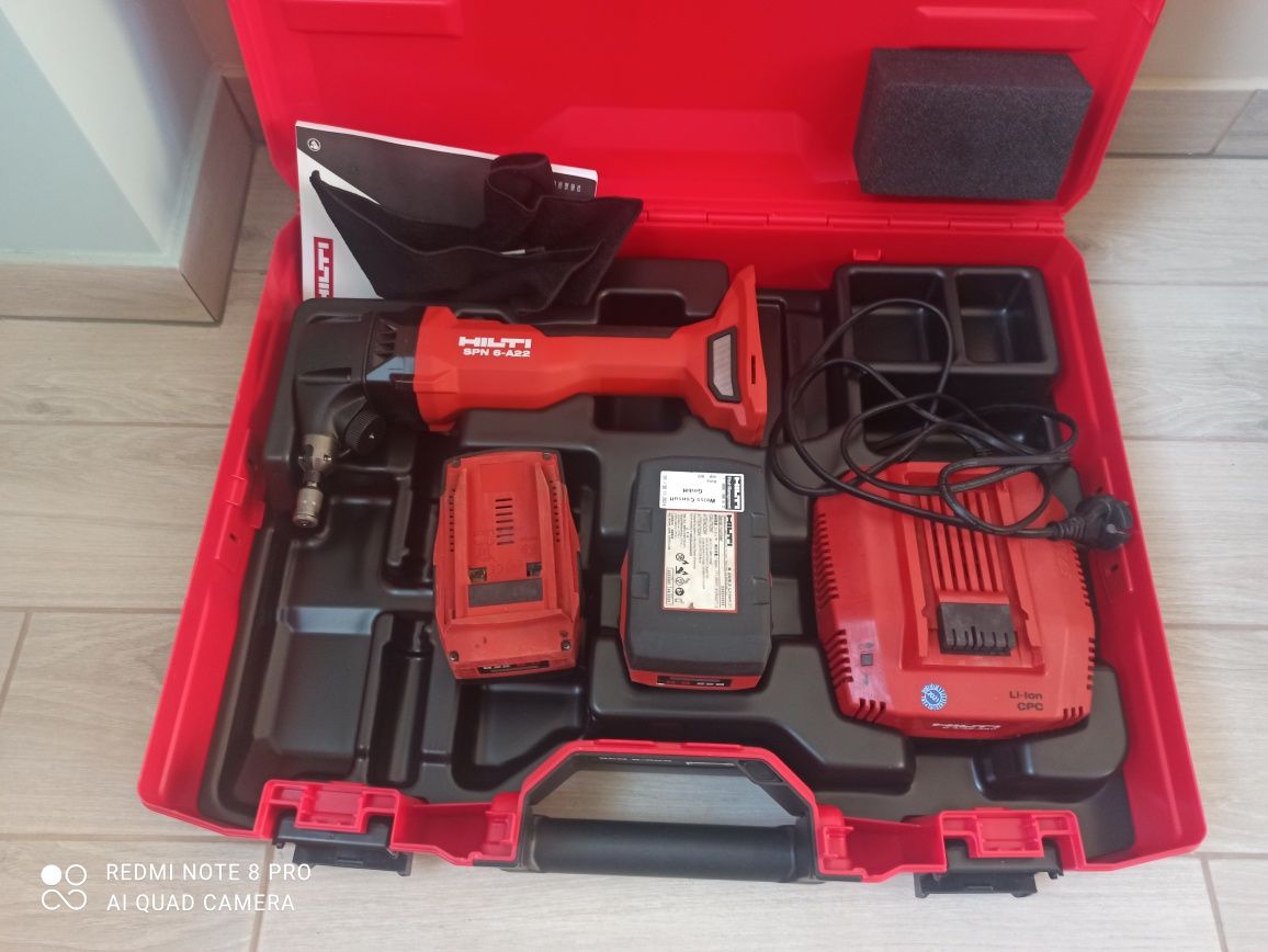 Hilti SPN 6-A22 акумуляторні вирубні ножиці