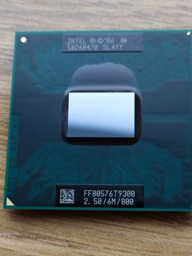 Процесор Intel® Core™2 Duo T9300, 6 МБ кеш, 2,50 ГГц, 800 МГц. Сокет Р