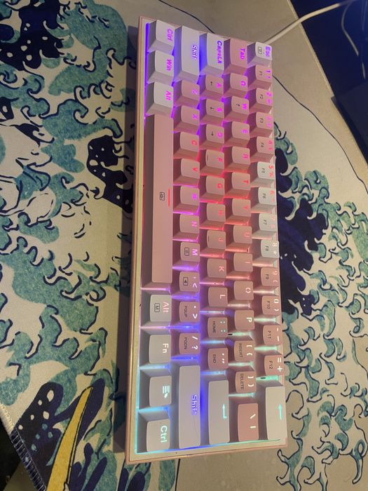 Teclado 65%Mecanico Red Dragon