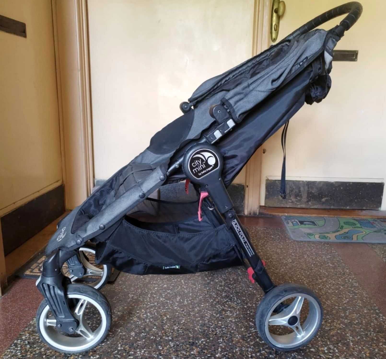 Wózek spacerowy Baby Jogger City Mini 4W + 4 akcesoria