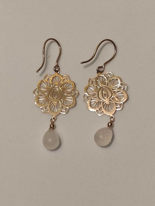 Brincos Flor em Ouro