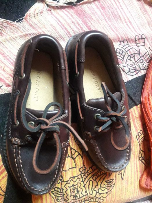 sapatos de vela rockport novos