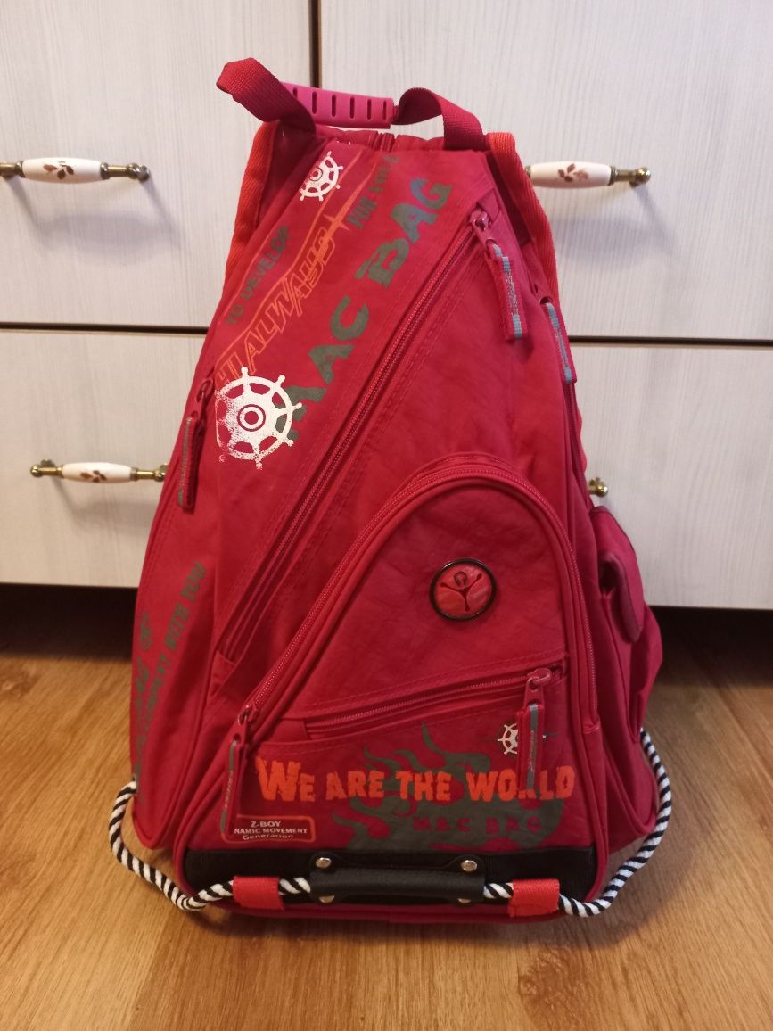 Красный рюкзак mag bag