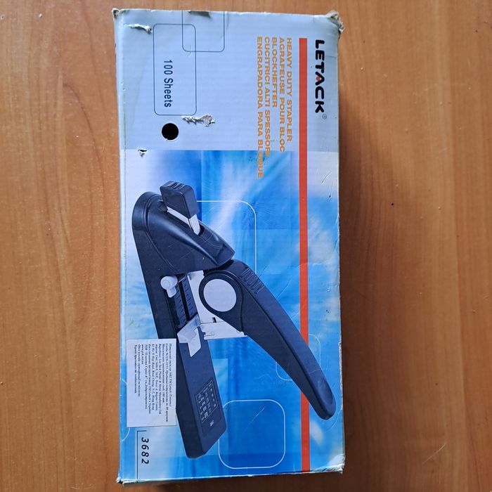 Степлер №23 LT 3682 80л мощный черный