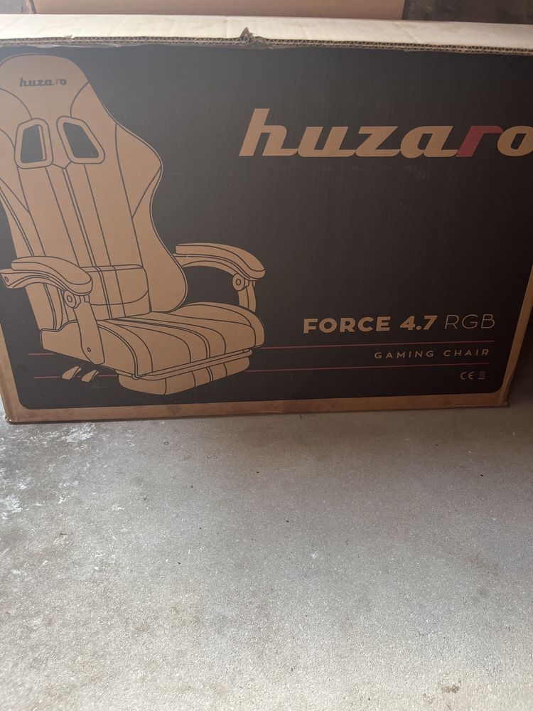 Fotel gamingowy huzaro force 4.7 rgb
