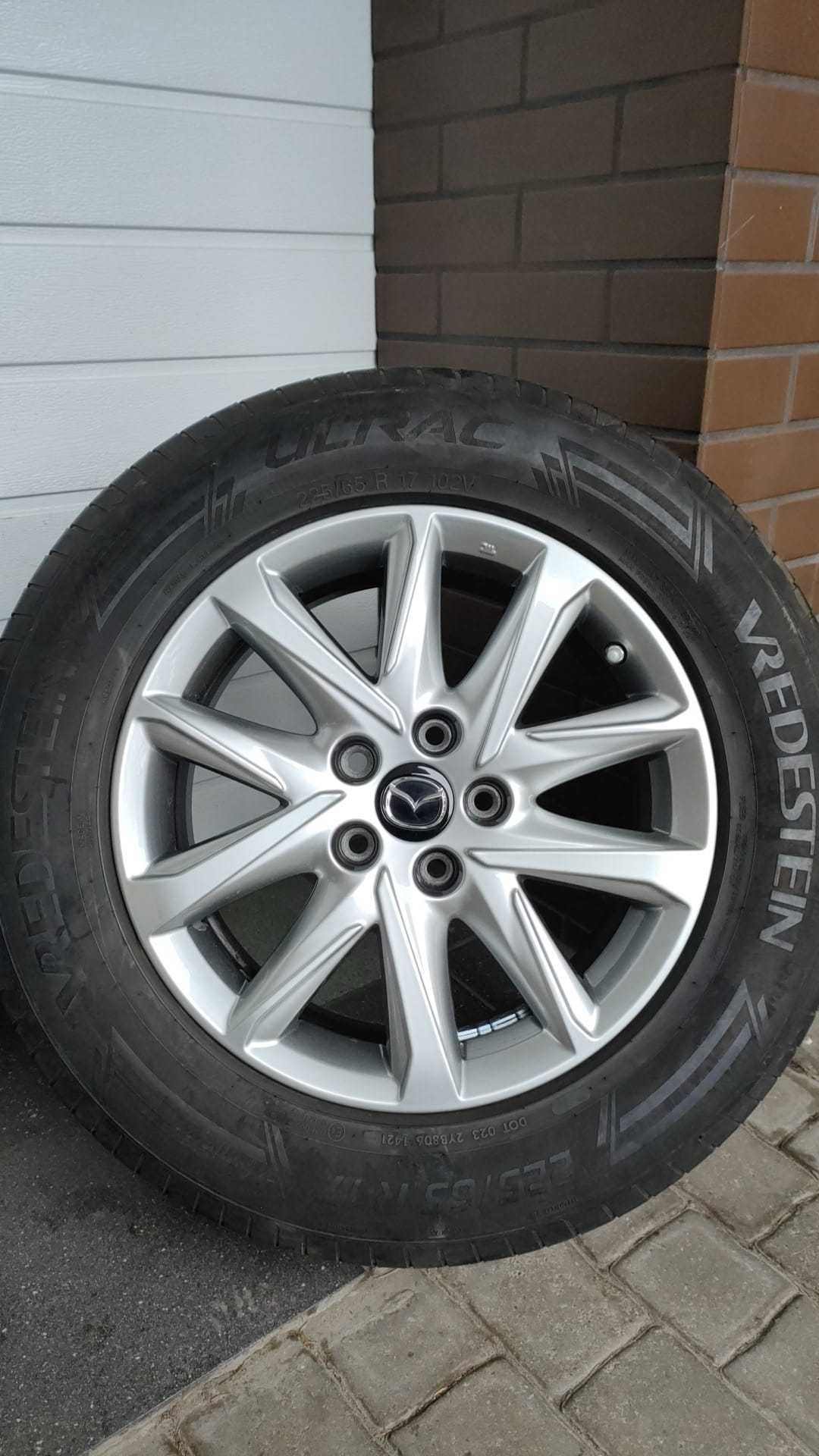 Koła Mazda CX5 17" 5x114,3 Et45 opony letnie 225/65/17 (OL1317)