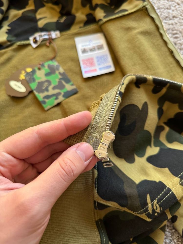 Зип худи Bape Shark (зипка бейп)
