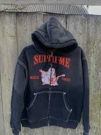 Supreme true religion zip hoodie