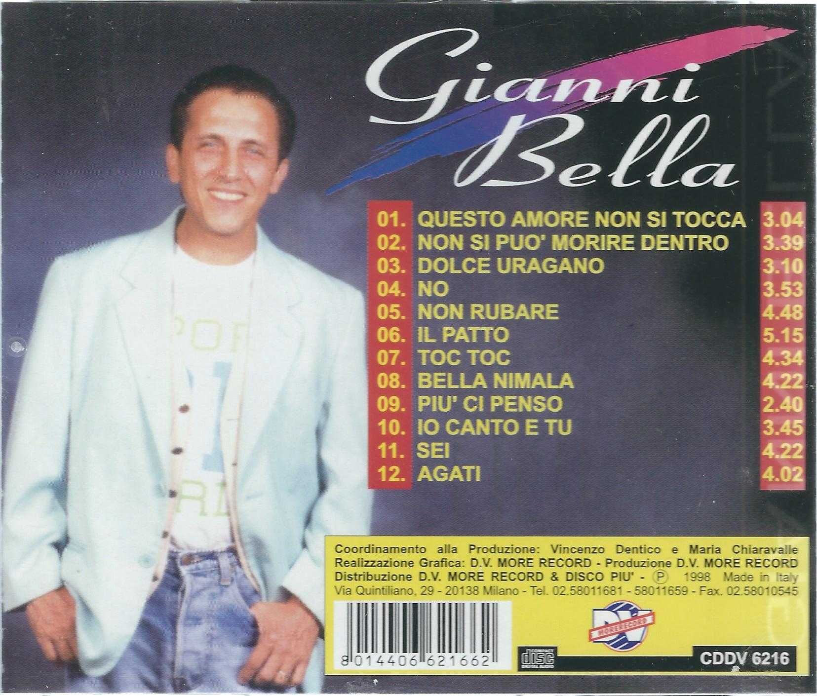 CD Gianni Bella - Gianni Bella (1998)