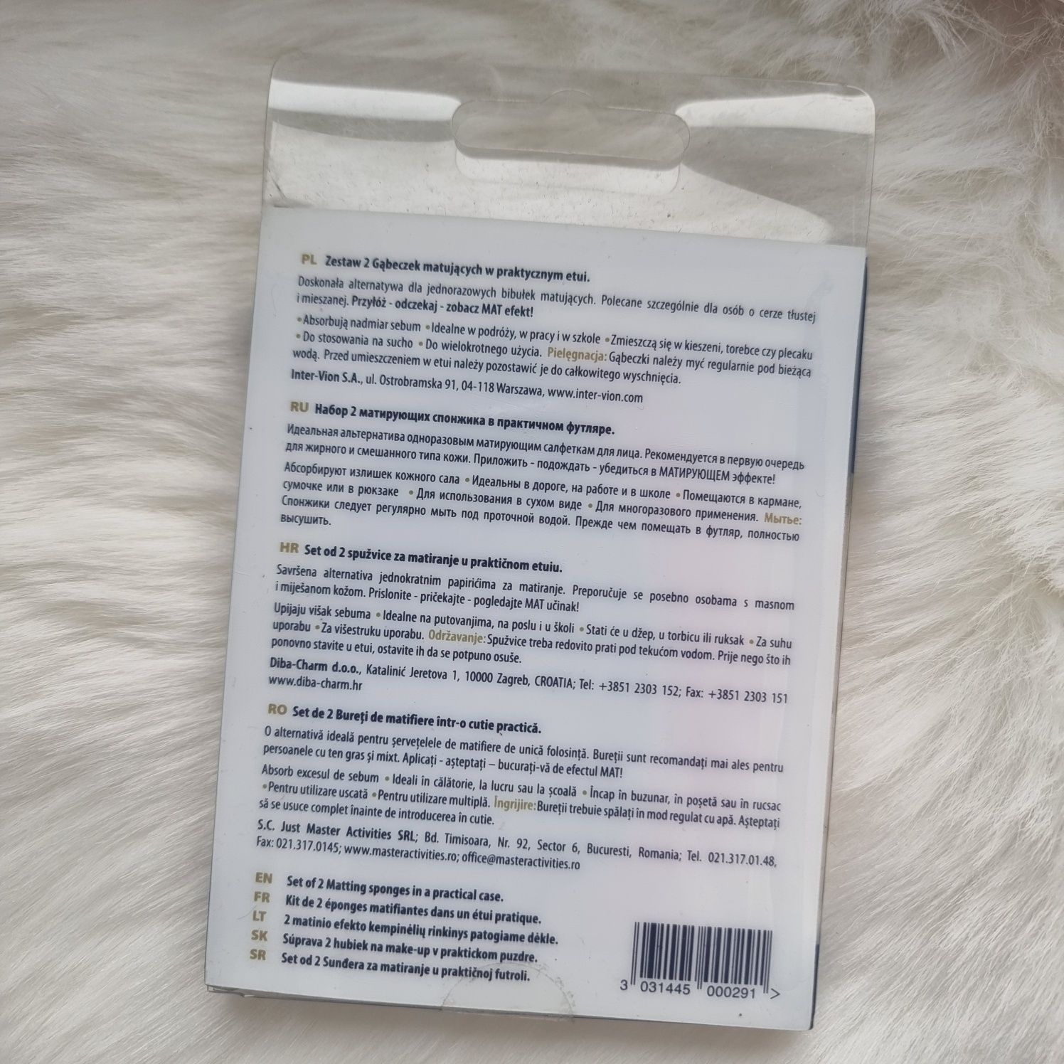 Zestaw 2 gąbeczek matujących w etui Killys

Doskonała alternatywa dla