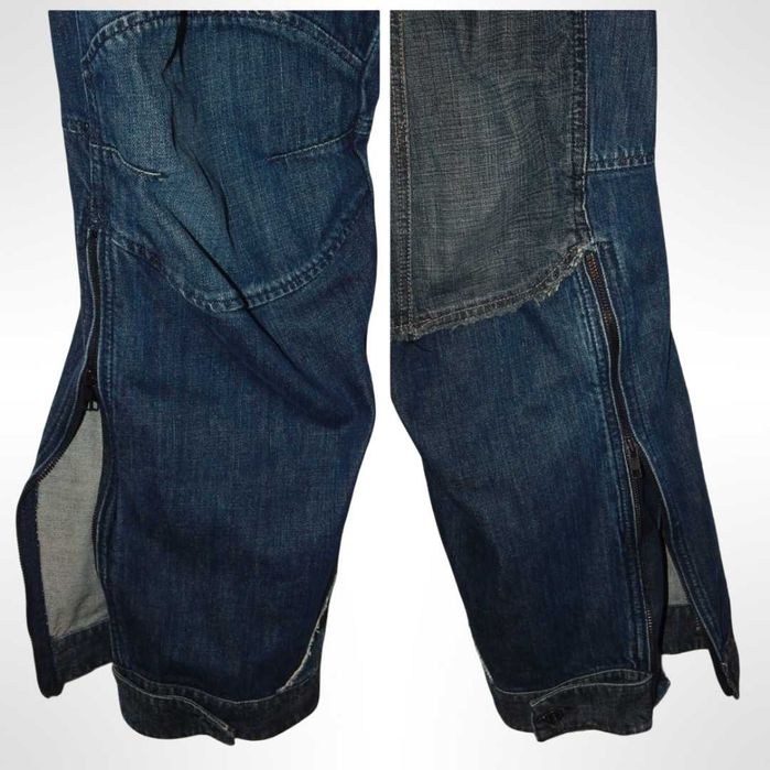 Y2K Винтажные джинсы G-STAR RAW S.C. Concept Elwood. Size W34 L32