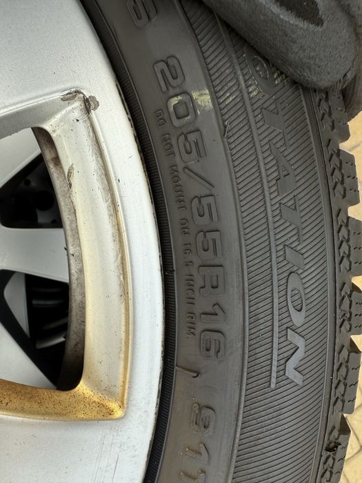 Kola zimowe 21rok 5x112 205/55/16 Debica zima mercedes