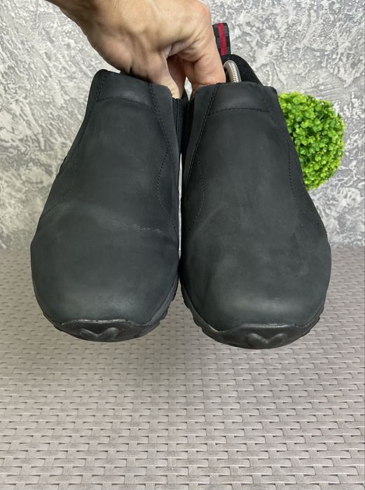 Merrell кроссовки полуботинки 50 размер туфли кожаные черные