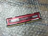 Memória RAM Crucial 16GB Ballistix Sport LT Red DDR4 2400Mhz