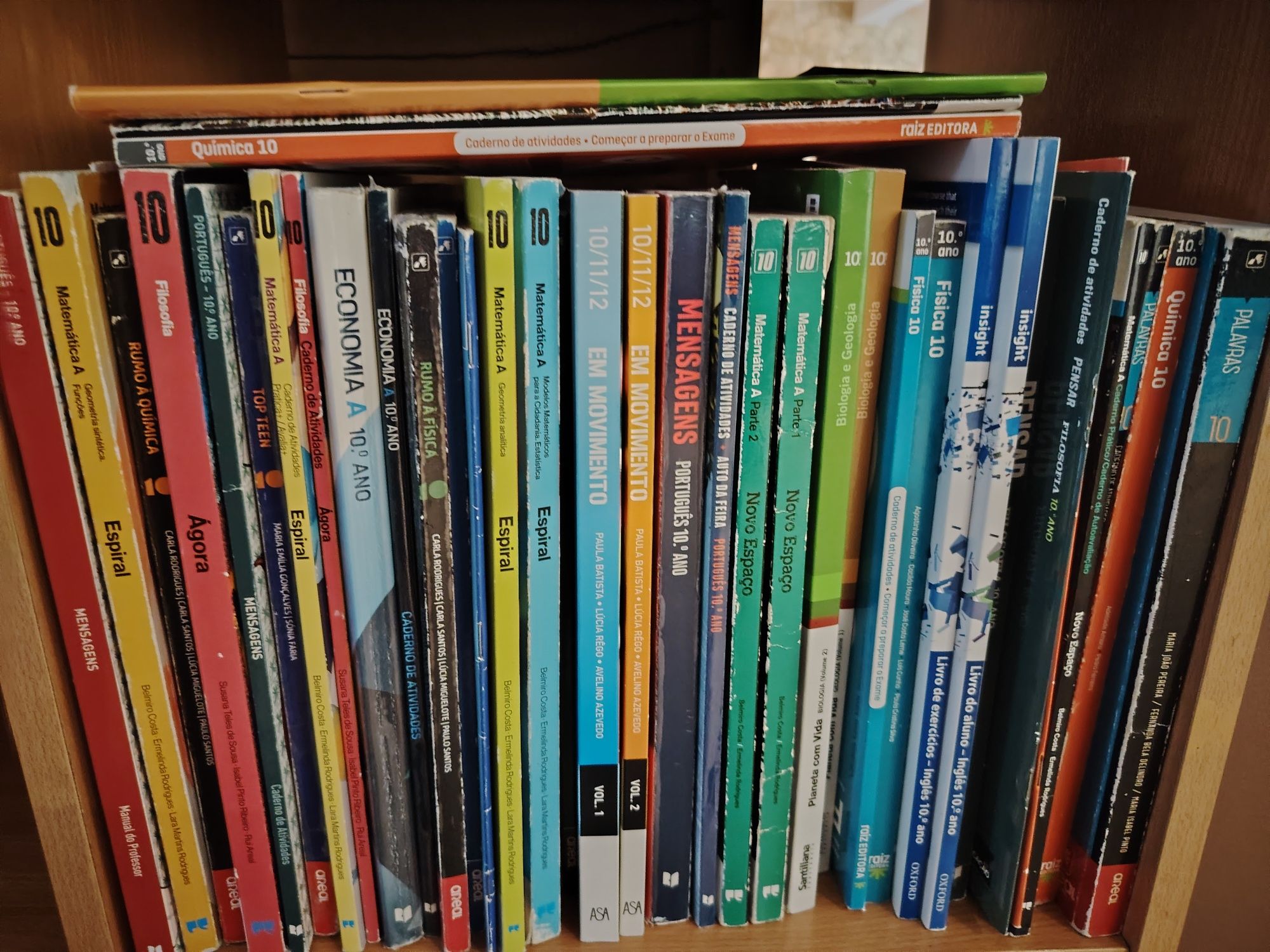 Livros escolares 10° e 11°