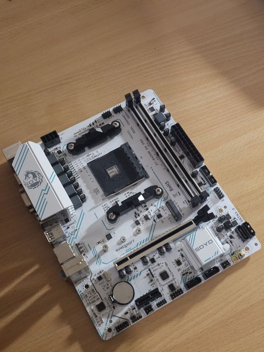 Материнська плата AM4 SOYO B450M для AMD Ryzen