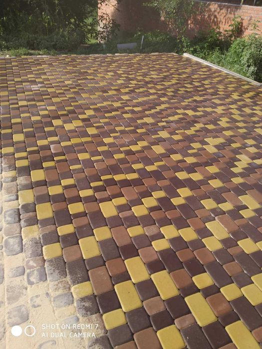 Бордюр.Тротуарная плитка Кирпичик.Старый город.Лайнстоун.Катушка.Борт.