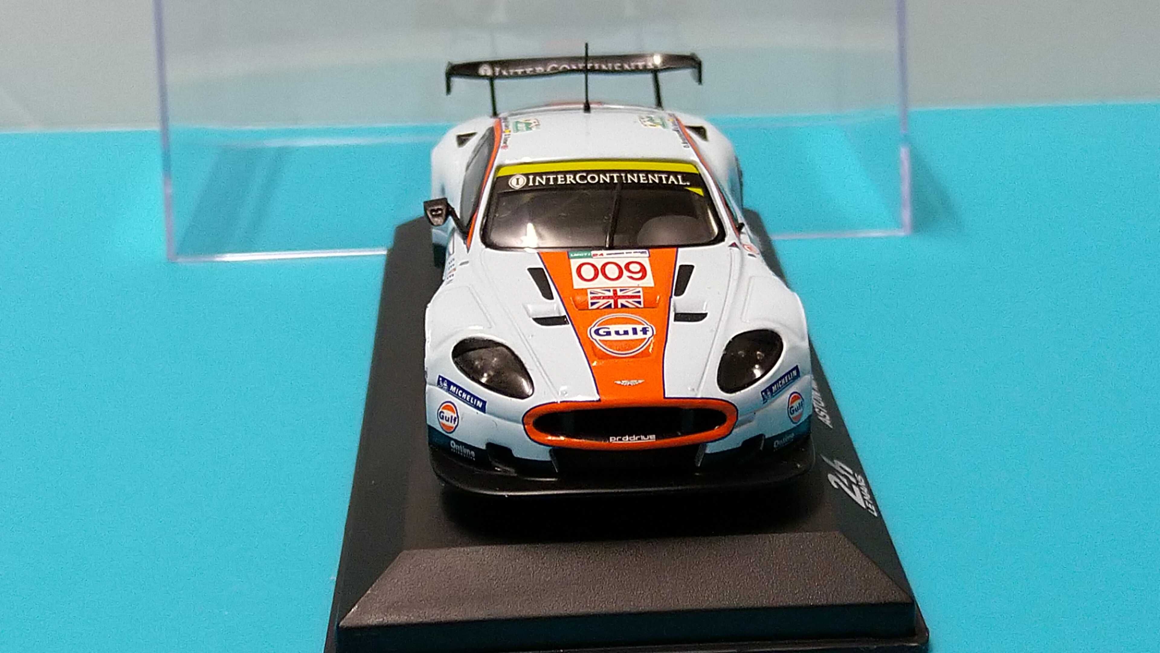 Aston Martin DBR9 #009 - 24 horas Le Mans 2008: miniatura Ixo esc 1/43