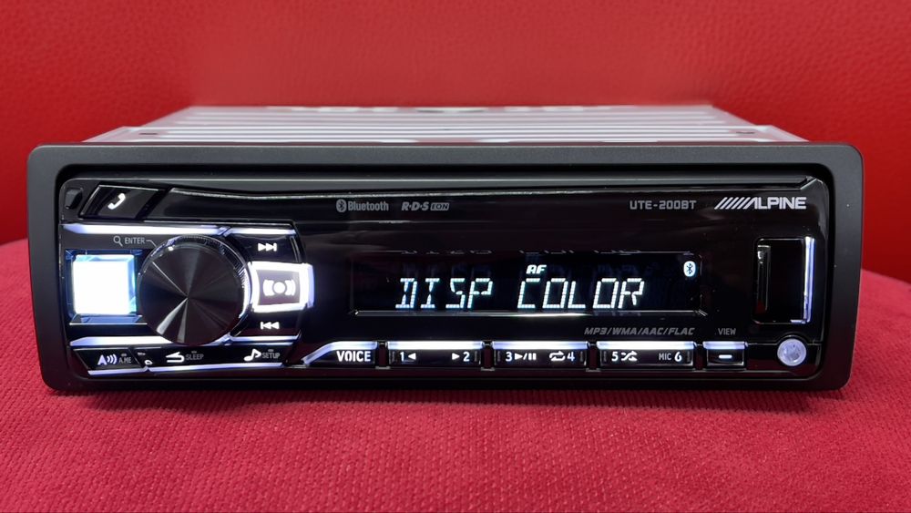 Магнітола Alpine UTE-200BT/USB/Bluetooth/4*50W