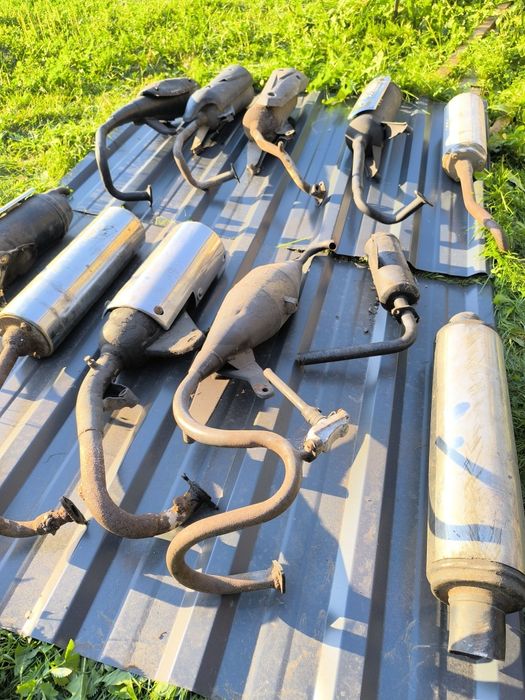 Tłumiki do skuterów 4T/2T