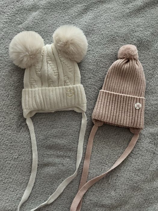 Шапочки  0-3 місяці.