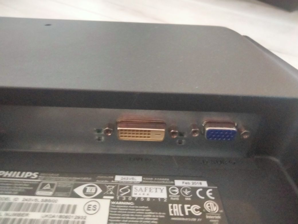 Monitor Philips 23.6 cala 243vs